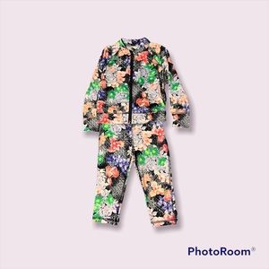 Ideology size 4t girls floral 2pc set